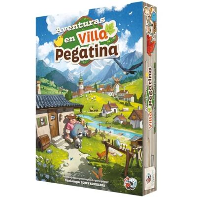 Asmodee Aventuras en Villa Pegatina, Juego narrativo cooperativo Legacy, Juego Personalizable a Partir de 8 años para 1 a 6 Jugadores, Español Asmodee Aventuras en Villa Pegatina, Juego narrativo cooperativo Legacy, Juego Personalizable a Partir de 8 años para 1 a 6 Jugadores, Español