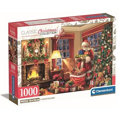 Puzzle de Navidad de Clementoni 1000 piezas - Italia Puzzle de Navidad de Clementoni 1000 piezas - Italia