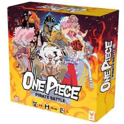 Topi Games One Piece Pirate Battle Juego De Mesa Deck Building, Juego De Cartas Estrategia Anime Manga con Licencia Oficial con Tripulación Barcos Y Ataques 2-6 Jugadores 45 Minutos Topi Games One Piece Pirate Battle Juego De Mesa Deck Building, Juego De Cartas Estrategia Anime Manga con Licencia Oficial con Tripulación Barcos Y Ataques 2-6 Jugadores 45 Minutos