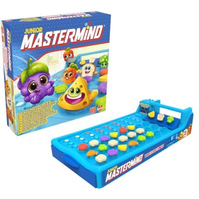 Goliath Mastermind Junior Juego de Lógica para Niños 5 Años Adivina el menú misterioso con fichas de comida, 3 niveles de juego, juego de lógica familiar para 2 jugadores Goliath Mastermind Junior Juego de Lógica para Niños 5 Años Adivina el menú misterioso con fichas de comida, 3 niveles de juego, juego de lógica familiar para 2 jugadores