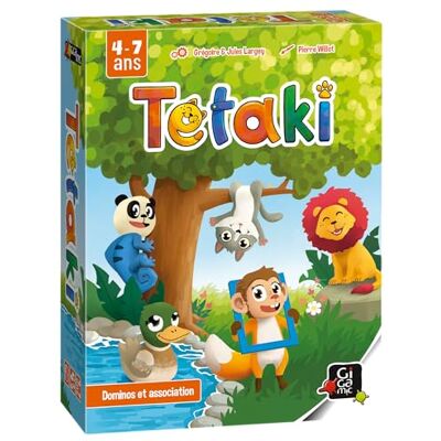 Gigamic TETAKI Juego de Dominos Lindo y Masculino A Partir de 4 Años!, Azul, Verde, Amarillo, Rojo Gigamic TETAKI Juego de Dominos Lindo y Masculino A Partir de 4 Años!, Azul, Verde, Amarillo, Rojo