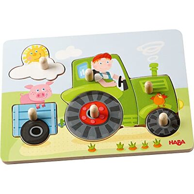 HABA Puzzle de Agarrar La Granja de Pedro. Más 1 año HABA Puzzle de Agarrar La Granja de Pedro. Más 1 año
