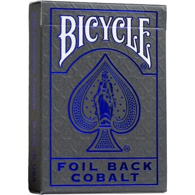 Bicycle Cobalt (Blue) Metal Luxe Playing Card Deck Version 2 Bicycle Cobalt (Blue) Metal Luxe Playing Card Deck Version 2
