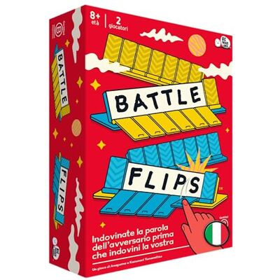 Asmodee Battle Flips, Juego de Mesa, Juego de deducción, 8+ años, 2 Jugadores, 20 min, edición en Italiano Asmodee Battle Flips, Juego de Mesa, Juego de deducción, 8+ años, 2 Jugadores, 20 min, edición en Italiano