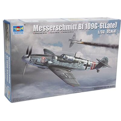 Trumpeter 02297 kit modelo Messerschmitt Bf 109G-6 (tarde) , color/modelo surtido Trumpeter 02297 kit modelo Messerschmitt Bf 109G-6 (tarde) , color/modelo surtido