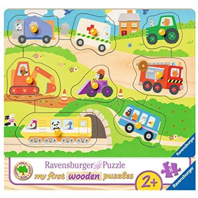 Ravensburger My First Puzzle, Mis Vehículos Preferidos () Ravensburger My First Puzzle, Mis Vehículos Preferidos ()