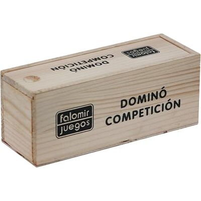 Falomir Juegos - Juego completo de dominó con caja - Juego de competición Falomir Juegos - Juego completo de dominó con caja - Juego de competición