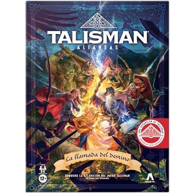 Avalon Hill Juego de Mesa Talisman Alianzas: La Llamada del Destino, Expansión del Juego Talisman (Requiere la 5.ª edición del Juego) Versión en español Avalon Hill Juego de Mesa Talisman Alianzas: La Llamada del Destino, Expansión del Juego Talisman (Requiere la 5.ª edición del Juego) Versión en español