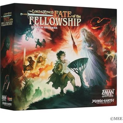Asmodee The Lord of The Rings: Fate of The Fellowship Juego de Mesa Protege la Tierra Media en un épico Juego de Estrategia cooperativa para niños y Adultos, a Partir de 14 años, 1-5 Jugadores, 60-150 Asmodee The Lord of The Rings: Fate of The Fellowship Juego de Mesa Protege la Tierra Media en un épico Juego de Estrategia cooperativa para niños y Adultos, a Partir de 14 años, 1-5 Jugadores, 60-150