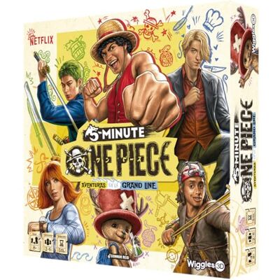 3D Wiggles 5 Minute One Piece, Juego de Mesa, A Partir de 8 Años, De 2 a 5 Jugadores, 5 por Partida, Español 3D Wiggles 5 Minute One Piece, Juego de Mesa, A Partir de 8 Años, De 2 a 5 Jugadores, 5 por Partida, Español