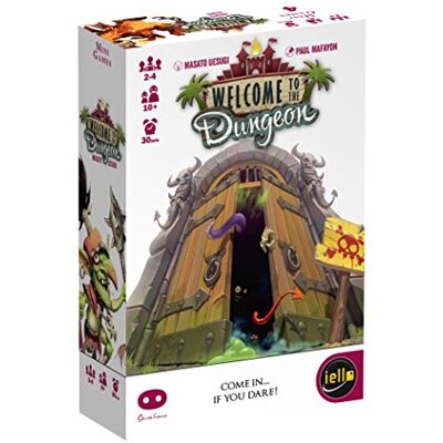 IELLO , Welcome to The Dungeon, Board Game, Ages 10+, 2 to 4 Players, 30 mins Minutes Playing Time, Multicolor, 14.99 x 9.91 x 3.81 cm IELLO , Welcome to The Dungeon, Board Game, Ages 10+, 2 to 4 Players, 30 mins Minutes Playing Time, Multicolor, 14.99 x 9.91 x 3.81 cm