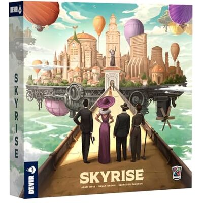 Devir Iberia Devir Skyrise Juego de Mesa de Estrategia y Construcción de Ciudad Futurista, Subastas y Mayorías, 2-4 Jugadores, 14+ Años, 30-75 Min, Versión Española () Devir Iberia Devir Skyrise Juego de Mesa de Estrategia y Construcción de Ciudad Futurista, Subastas y Mayorías, 2-4 Jugadores, 14+ Años, 30-75 Min, Versión Española ()