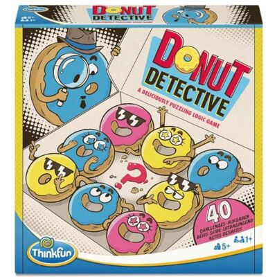 ThinkFun - -Donut Detective: un Juego de lógica deliciosamente complicado ThinkFun - -Donut Detective: un Juego de lógica deliciosamente complicado