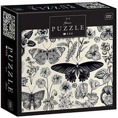 Interdruk 500 Flowers 3 - Puzzle Interdruk 500 Flowers 3 - Puzzle