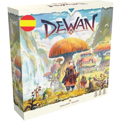 Asmodee , Dewan, Juego de Mesa estratégico, colocación y Conquista, Tablero Modular, de 2 a 4 Jugadores, a Partir de 10 años, 40 min, español Asmodee , Dewan, Juego de Mesa estratégico, colocación y Conquista, Tablero Modular, de 2 a 4 Jugadores, a Partir de 10 años, 40 min, español