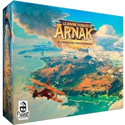 Cranio Creations – Las Ruinas Perdidas de Arnak, El Cofre Legendario – Una Caja Legendaria – 1-4 Jugadores, 120 min – Juego Light – A Partir de 12 años, Edición en Italiano Cranio Creations – Las Ruinas Perdidas de Arnak, El Cofre Legendario – Una Caja Legendaria – 1-4 Jugadores, 120 min – Juego Light – A Partir de 12 años, Edición en Italiano