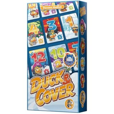 Asmodee Captain Games Duck & Cover, Juego de Mesa, A Partir de 8 Años, De 2 a 7 Jugadores, 20 Minutos por Partida, Español/Italiano Asmodee Captain Games Duck & Cover, Juego de Mesa, A Partir de 8 Años, De 2 a 7 Jugadores, 20 Minutos por Partida, Español/Italiano