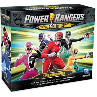 Renegade Game Studios : Power Rangers Heroes of The Grid S.P.D Ranger Pack, Adding S.P.D Rangers of Heroes of The Grid 2-5 Players Ages 14 and up, 45-60 min to Play, Base Required for Play Renegade Game Studios : Power Rangers Heroes of The Grid S.P.D Ranger Pack, Adding S.P.D Rangers of Heroes of The Grid 2-5 Players Ages 14 and up, 45-60 min to Play, Base Required for Play