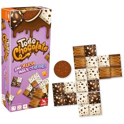 Ludilo Todo Chocolate Juegos De Mesa Niños 8 Años O Más Juegos Educativos 8 Años con 36 Losetas Y 22 Fichas Regalo Niño De 2 A 4 Jugadores Juego Mesa Ludilo Todo Chocolate Juegos De Mesa Niños 8 Años O Más Juegos Educativos 8 Años con 36 Losetas Y 22 Fichas Regalo Niño De 2 A 4 Jugadores Juego Mesa