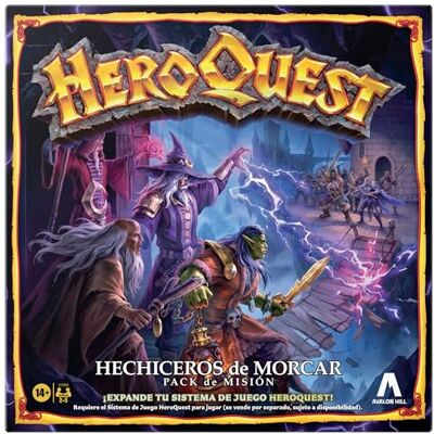 Avalon Hill HeroQuest Pack de Misión Wizards of Morcar (Requiere el Sistema de Juego HeroQuest) Versión en Español Avalon Hill HeroQuest Pack de Misión Wizards of Morcar (Requiere el Sistema de Juego HeroQuest) Versión en Español