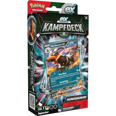Pokémon Juego de Cartas coleccionables: baraja de Combate Hundemon-ex (baraja inmediatamente jugable con 60 Cartas) Pokémon Juego de Cartas coleccionables: baraja de Combate Hundemon-ex (baraja inmediatamente jugable con 60 Cartas)