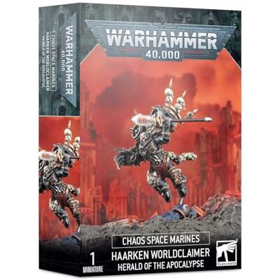 Games Workshop Chaos Space Marines Haarken Worldclaimer (9a Edición) Games Workshop Chaos Space Marines Haarken Worldclaimer (9a Edición)