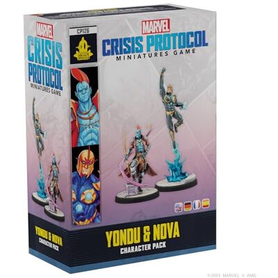 Asmodee Atomic Mass Games MCP: Yondu & Nova Expansión Juego de Miniaturas A Partir de 14 Años para 2 Jugadores 90 Minutos por Partida Español/Alemán/Inglés/Francés Asmodee Atomic Mass Games MCP: Yondu & Nova Expansión Juego de Miniaturas A Partir de 14 Años para 2 Jugadores 90 Minutos por Partida Español/Alemán/Inglés/Francés