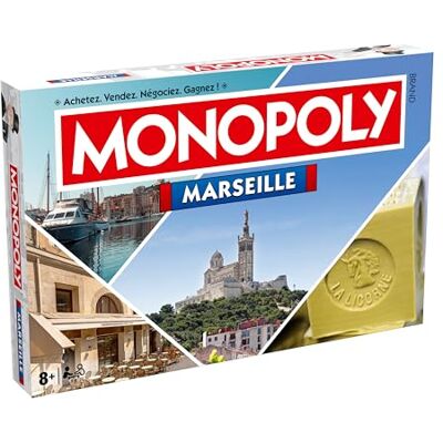 Winning Moves Jeu de société Monopoly Marseille Winning Moves Jeu de société Monopoly Marseille