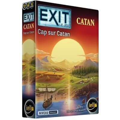 IELLO Exit: Cabo en Catán Principiante – Escape Game Cooperativo Inspirado en Catán, Aventura Mar, Acertijos & Exploración – 1 a 4 Jugadores IELLO Exit: Cabo en Catán Principiante – Escape Game Cooperativo Inspirado en Catán, Aventura Mar, Acertijos & Exploración – 1 a 4 Jugadores