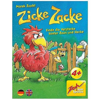 Zoch Noris Spiele Juego de Cartas zicke zacke Zoch Noris Spiele Juego de Cartas zicke zacke