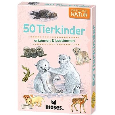 moses Exp Natur 50 Tierkinder: erkennen & bestimmen moses Exp Natur 50 Tierkinder: erkennen & bestimmen