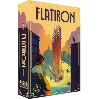 Asmodee Flatiron Juegos de Mesa Juego de Estrategia Juego para Adultos y niños a Partir de 12 años 1 a 2 Jugadores Versión Francesa Ludonova Asmodee Flatiron Juegos de Mesa Juego de Estrategia Juego para Adultos y niños a Partir de 12 años 1 a 2 Jugadores Versión Francesa Ludonova