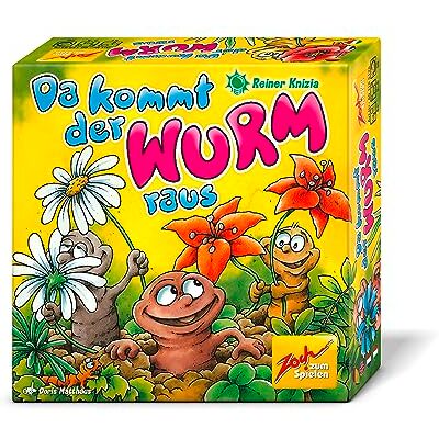 Zoch Da kommt Der Wurm Ausaus Juego a Partir de 5 años para observar y Recordar con precisión, Juego Infantil para 2 – 5 Jugadores Zoch Da kommt Der Wurm Ausaus Juego a Partir de 5 años para observar y Recordar con precisión, Juego Infantil para 2 – 5 Jugadores