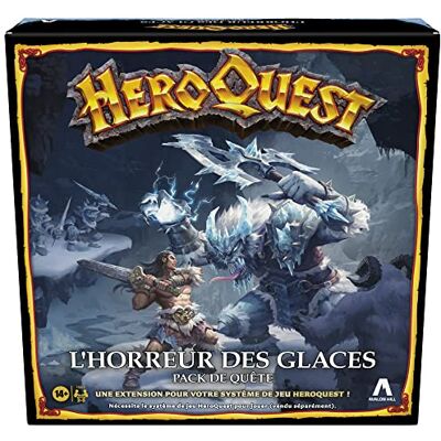 Avalon Hill HeroQuest, Extensión El Horror del Hielo, Juego de Estilo mazmorra, 2 a 5 Jugadores, Desde 14 Años, Sistema de Juego HeroQuest requerido Avalon Hill HeroQuest, Extensión El Horror del Hielo, Juego de Estilo mazmorra, 2 a 5 Jugadores, Desde 14 Años, Sistema de Juego HeroQuest requerido