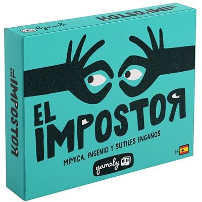 Gamely El Impostor Divertidísimo Juego de Fiesta de mímica y engañ Rápido y fácil de aprender, Ideal para amigos y familia, Perfecto para romper el hielo, Compacto y fácil de llevar Gamely El Impostor Divertidísimo Juego de Fiesta de mímica y engañ Rápido y fácil de aprender, Ideal para amigos y familia, Perfecto para romper el hielo, Compacto y fácil de llevar