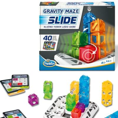 ThinkFun Ravensburger Gravity Maze Slide Logikspiel AB 8 Jahre: Das Kugelbahn-Schiebepuzzle für clevere Köpfe ThinkFun Ravensburger Gravity Maze Slide Logikspiel AB 8 Jahre: Das Kugelbahn-Schiebepuzzle für clevere Köpfe