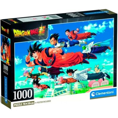 Clementoni Puzzle 39955 - 1000 Piezas - HQC Dragonball Clementoni Puzzle 39955 - 1000 Piezas - HQC Dragonball