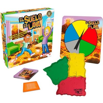 Bizak El Suelo es Lava Juego de Mesa Interactivo para Niños a Partir de 5 Años Desarrolla el Equilibrio y la Coordinación Juego Familiar para Interior o Exterior 2 a 6 Jugadores () Bizak El Suelo es Lava Juego de Mesa Interactivo para Niños a Partir de 5 Años Desarrolla el Equilibrio y la Coordinación Juego Familiar para Interior o Exterior 2 a 6 Jugadores ()