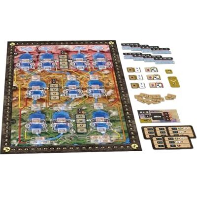 Cranio Creations Barrage The Nile Affair, Nuevo Mapa y Nuevas Reglas para Partidos Cada Vez Más Emocionantes, Expansión, Edición Italiana Cranio Creations Barrage The Nile Affair, Nuevo Mapa y Nuevas Reglas para Partidos Cada Vez Más Emocionantes, Expansión, Edición Italiana