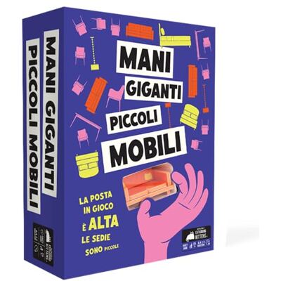 Asmodee – Manos Gigantes Pequeñas Móviles, Juego de Mesa, Juego de Cartas, Party Game, 7+ Años, 3-8 Jugadores, 10 min, Edición en Italiano Asmodee – Manos Gigantes Pequeñas Móviles, Juego de Mesa, Juego de Cartas, Party Game, 7+ Años, 3-8 Jugadores, 10 min, Edición en Italiano