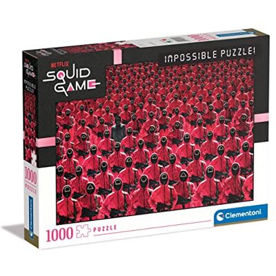 Clementoni Puzzle Impossible EL Juego del Calamar 1000PZS Clementoni Puzzle Impossible EL Juego del Calamar 1000PZS