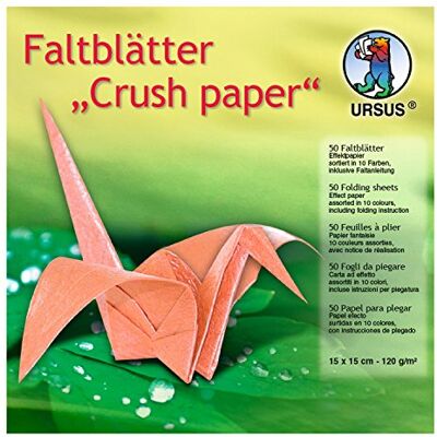 Ursus plegable hojas Stream, 15 x 15 cm, 50 hojas surtidos en 10 colores Ursus plegable hojas Stream, 15 x 15 cm, 50 hojas surtidos en 10 colores