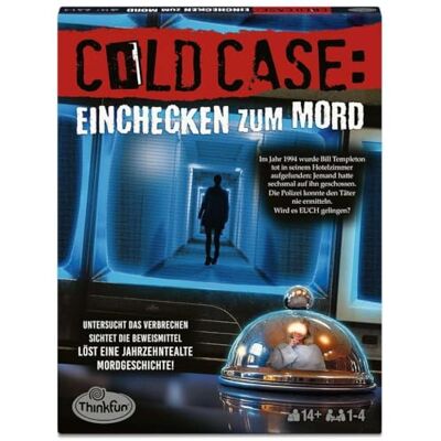 ThinkFun Caso sin Resolver: Registrarse por Asesinato. El Thriller policíaco en tu Propia casa. ¿Qué pasó ThinkFun Caso sin Resolver: Registrarse por Asesinato. El Thriller policíaco en tu Propia casa. ¿Qué pasó