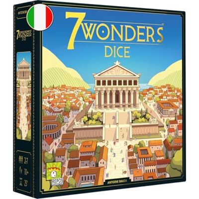 Asmodee 7 Wonders Dice Juego de Mesa Roll & Write Juego estratégico y rápido para 2-7 Jugadores a Partir de 10 años 25 min Versión en español Asmodee 7 Wonders Dice Juego de Mesa Roll & Write Juego estratégico y rápido para 2-7 Jugadores a Partir de 10 años 25 min Versión en español