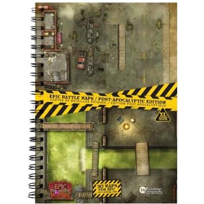Rio Tablero de Juego de Mapas de Batalla : Post Apocalyptic Rio Tablero de Juego de Mapas de Batalla : Post Apocalyptic