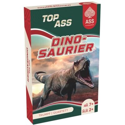 ASS Altenburger Top Dinosaurios, Dino Quartett y Trump Incluye 3 comodines, imprescindible para cualquier fan de Dino ASS Altenburger Top Dinosaurios, Dino Quartett y Trump Incluye 3 comodines, imprescindible para cualquier fan de Dino