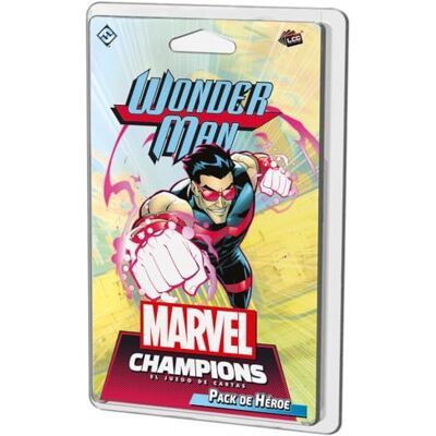 Asmodee Marvel Champions Wonder Man Pack de Héroe, Juego de Cartas, A Partir de 14 Años, De 1 a 4 Jugadores, 45-90 Minutos por Partida, Español Asmodee Marvel Champions Wonder Man Pack de Héroe, Juego de Cartas, A Partir de 14 Años, De 1 a 4 Jugadores, 45-90 Minutos por Partida, Español