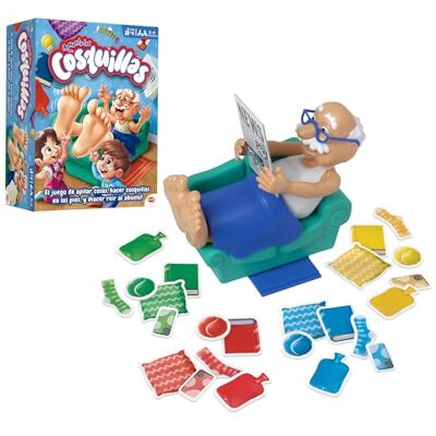 Bizak Aguanta Las Cosquillas, Juego de Acción, coloca Objetos sobre el Abuelo y hazle cosquillas en los pies, saltará por los Aires, +4 años, () Bizak Aguanta Las Cosquillas, Juego de Acción, coloca Objetos sobre el Abuelo y hazle cosquillas en los pies, saltará por los Aires, +4 años, ()