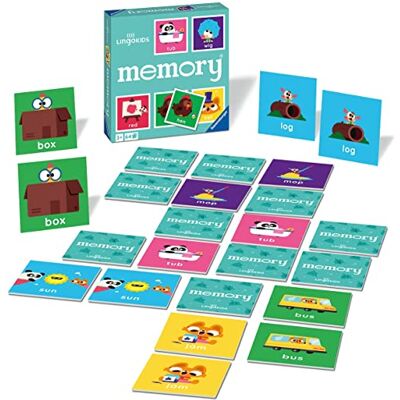 Juego de Memoria Ravensburger Lingokids - Para niños 3+ - Exclusivo de Amazon Juego de Memoria Ravensburger Lingokids - Para niños 3+ - Exclusivo de Amazon