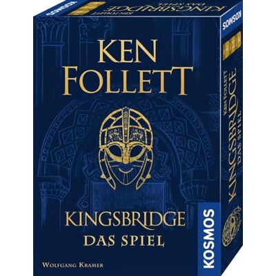 Kosmos Ken Follett 682095 Kingsbridge – El Juego, Juego de Cartas para la Novela del Autor del éxito, Juego de Mesa a Partir de 10 años, para 1 – 5 Personas, con Reglas Sencillas Kosmos Ken Follett 682095 Kingsbridge – El Juego, Juego de Cartas para la Novela del Autor del éxito, Juego de Mesa a Partir de 10 años, para 1 – 5 Personas, con Reglas Sencillas